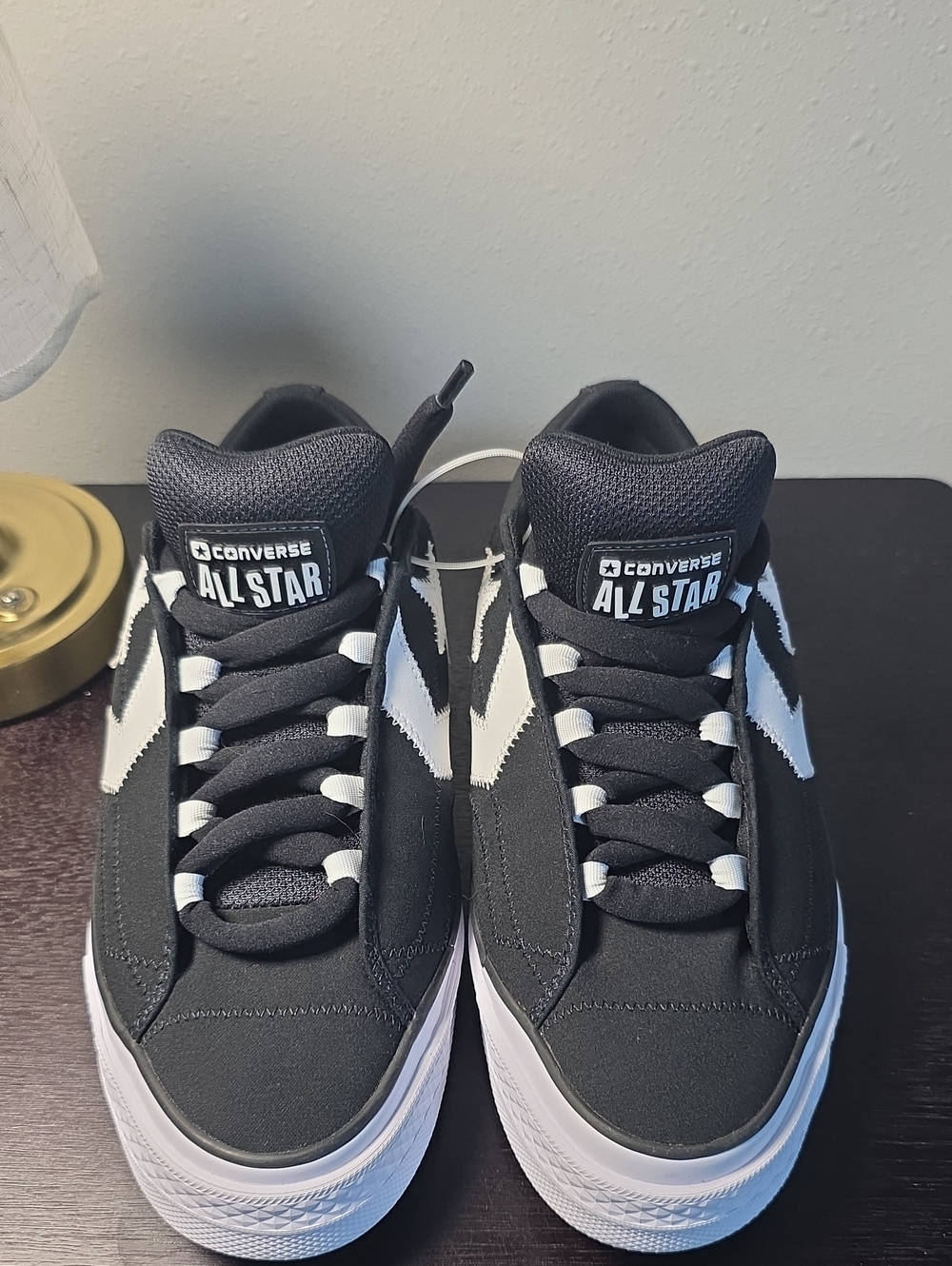 Converse All Star Men's Black & White Low-Top Sneakers